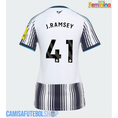 Camisa de time de futebol Newcastle United Jacob Ramsey #41 Replicas 1º Equipamento Feminina 2026-27 Manga Curta